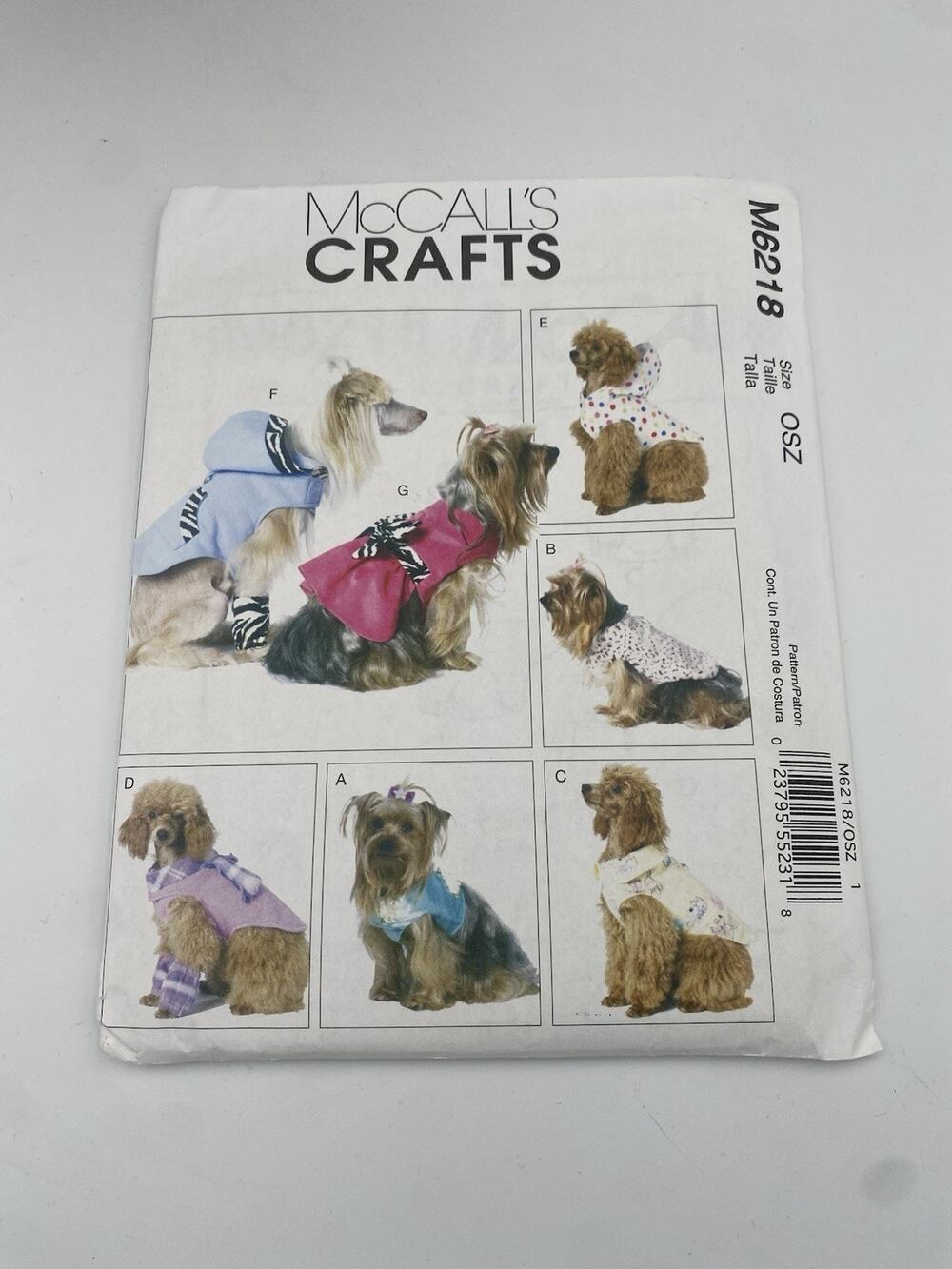 mccalls vintage pattern Dog